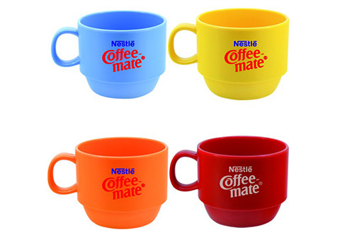 فنجان رنگی نشکن ABS تبلیغاتی کد 124C